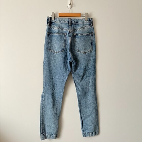 ALLSAINTS Zoe High Rise Stretch Slim Jeans Denim Size 29 - Picture 7 of 9